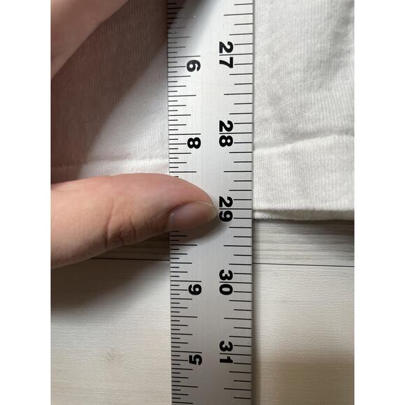 Vintage Flintstones Shirt Mens Large White Seasons Hanna Barbera Cartoon 90s Tee - Picture 4 of 8